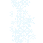 蓝色雪花