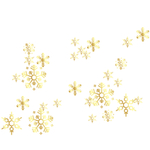 金色雪花