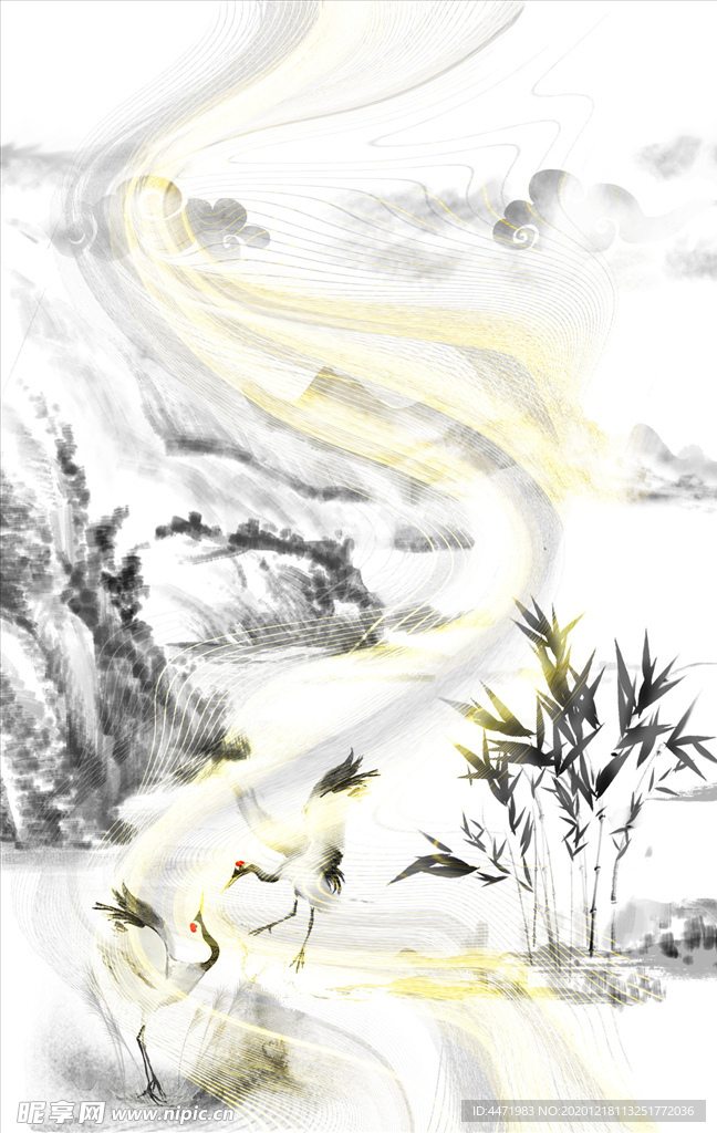 新中式山水