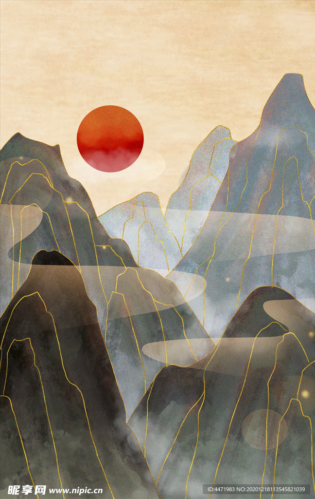 新中式山水