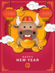 牛年海报