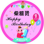 生日海报