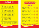 干洗店标识展版