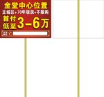兰天城市广场活动举牌