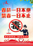 禁毒 禁毒展板