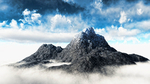 风景雪景