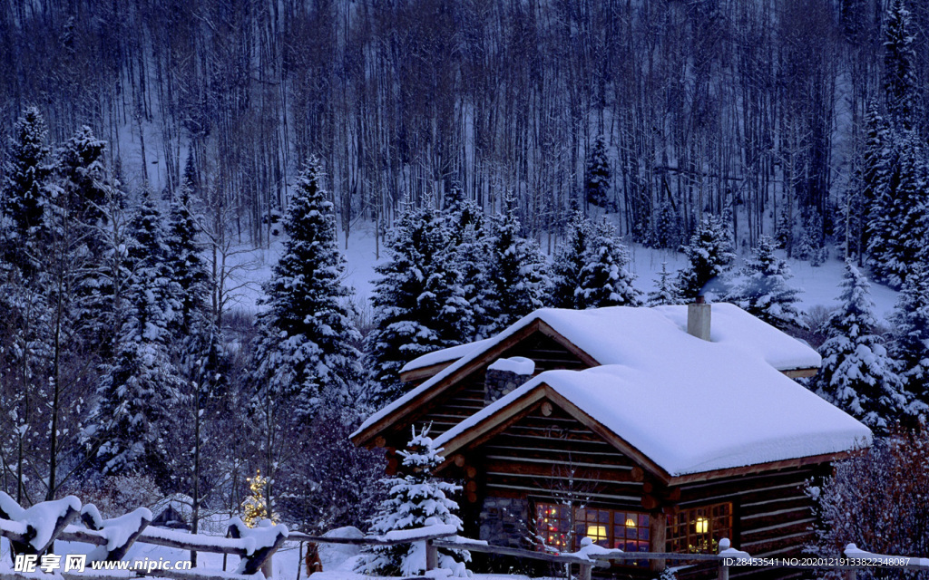 风景 雪景