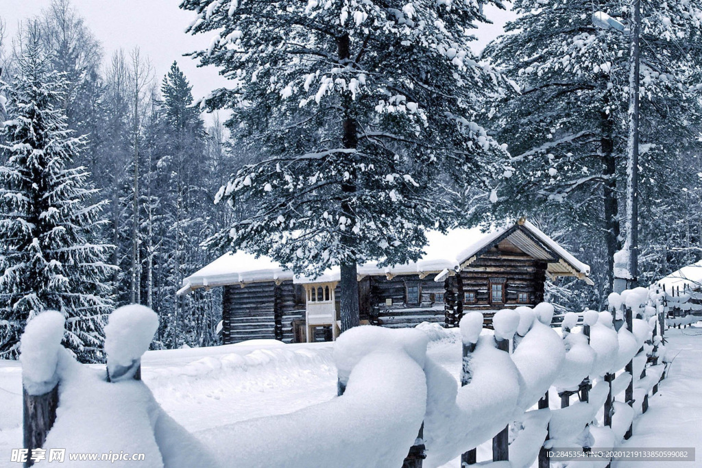 风景 雪景