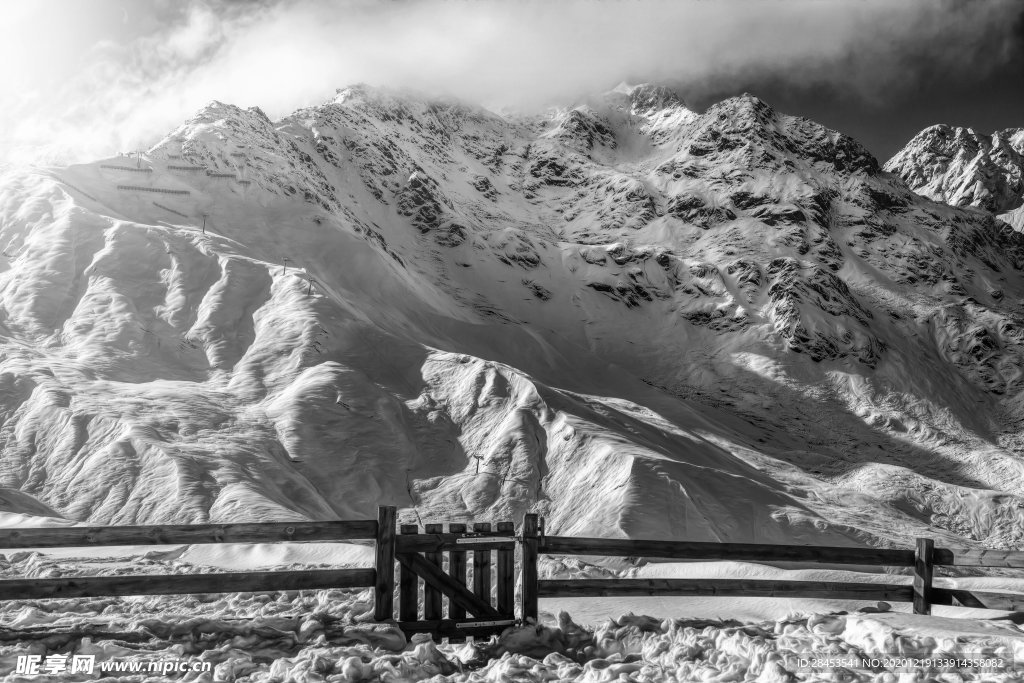 风景 雪景