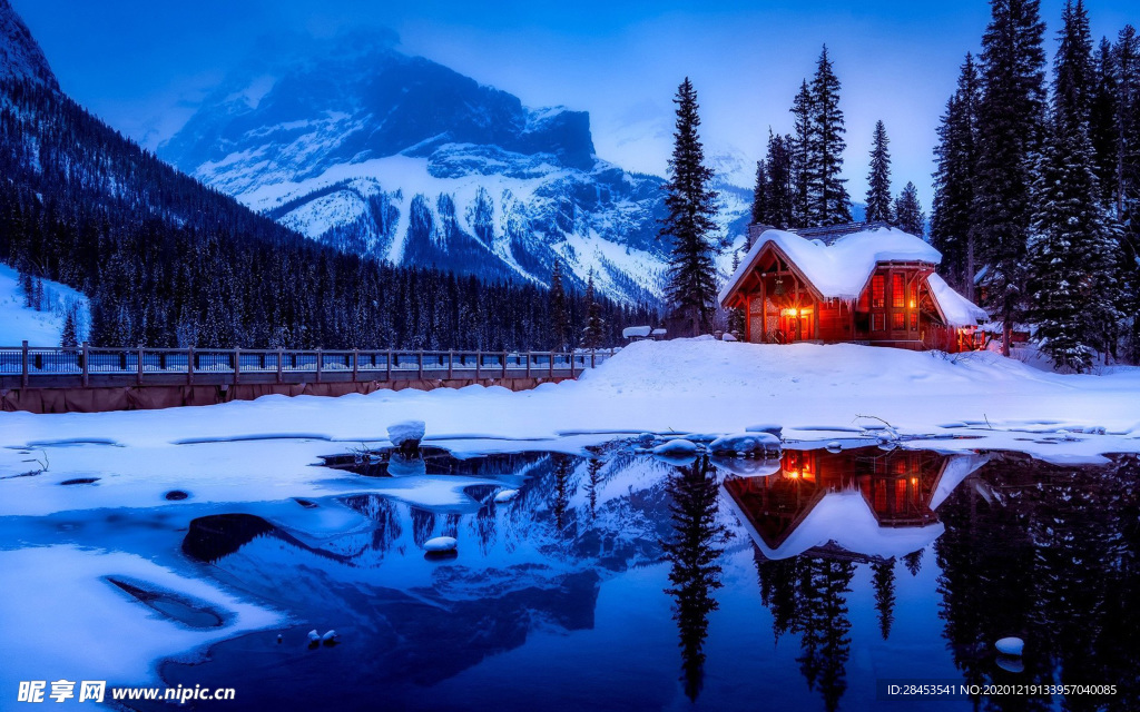 风景 雪景