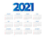 2021日历