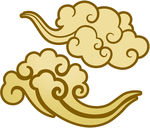 中式祥云图案PSD分层