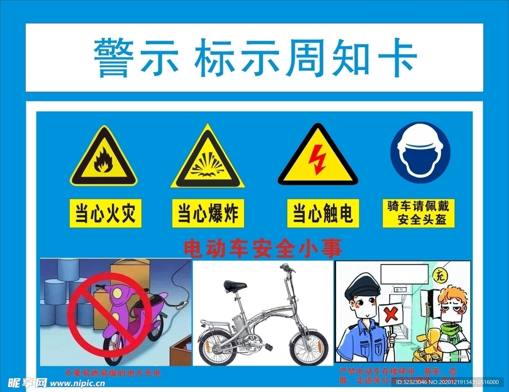 警示标示周知卡