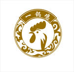鸡 logo