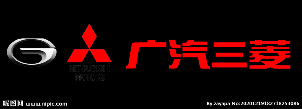 广汽三菱logo