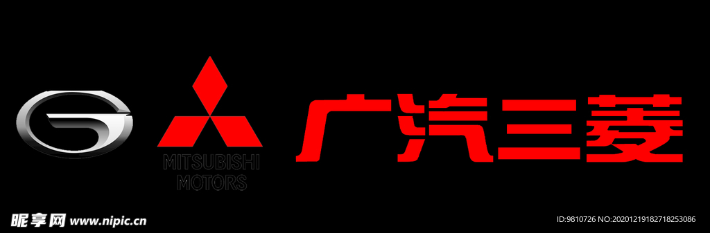 广汽三菱logo