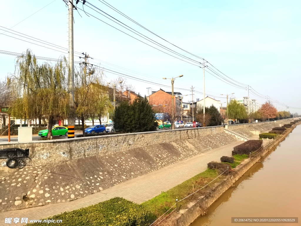 城市河道风景