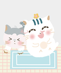 可爱小猫插画