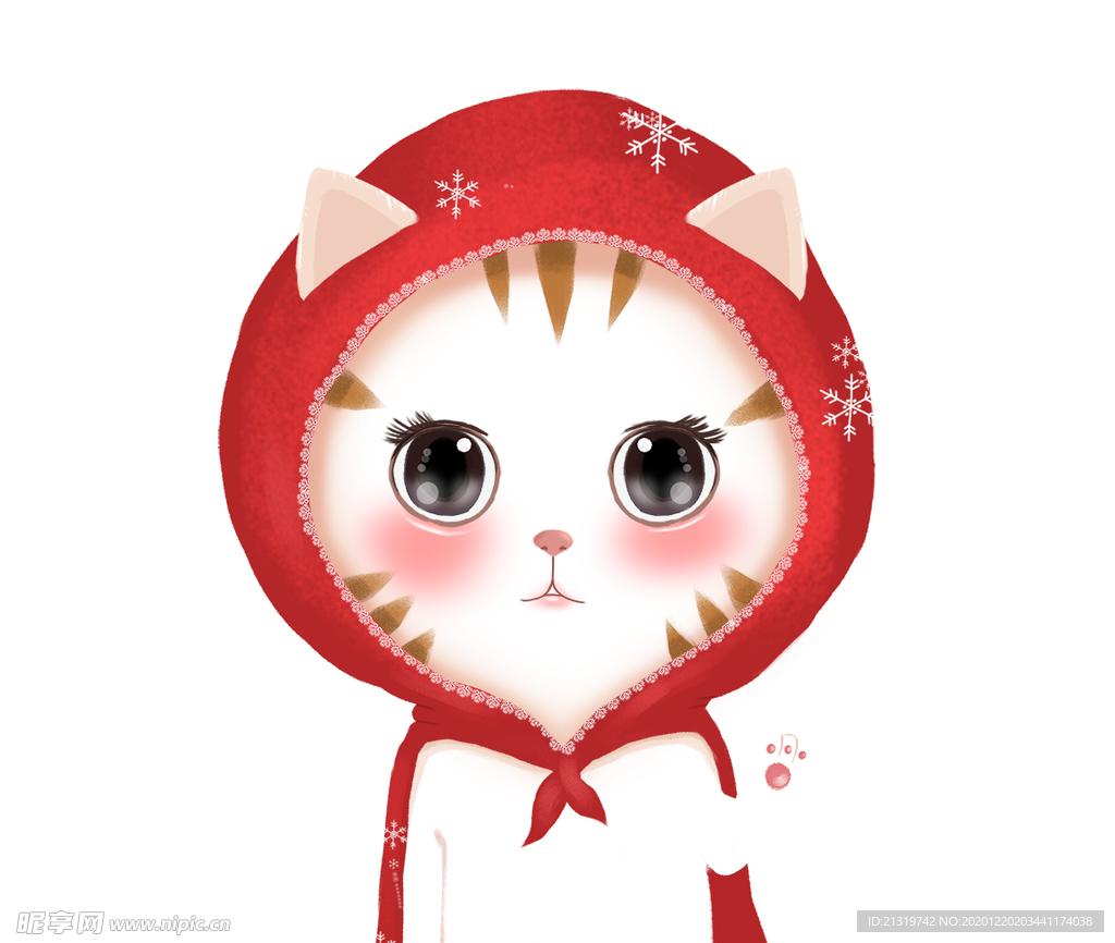 可爱手绘猫