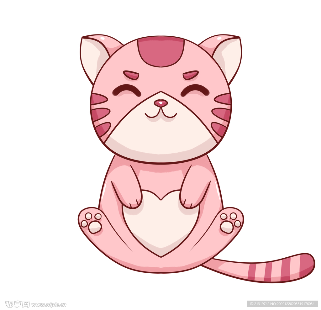 可爱猫咪插画