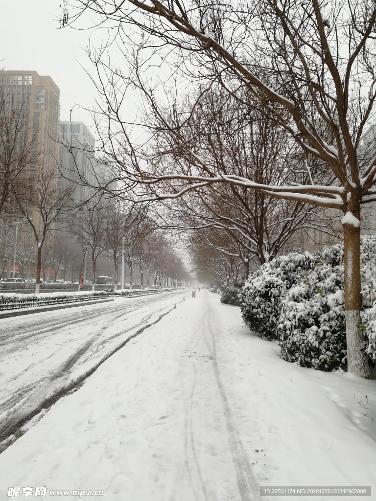 雪天道路