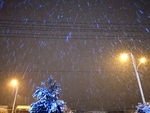 天空飘雪