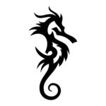 海马图腾矢量图