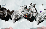 山水画 中式背景墙 装饰画 新