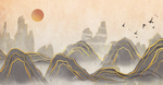 新中式背景