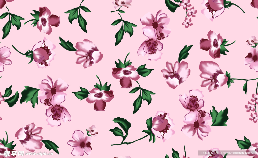 手绘花