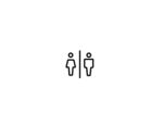 男 女 火柴人 简笔画 厕所