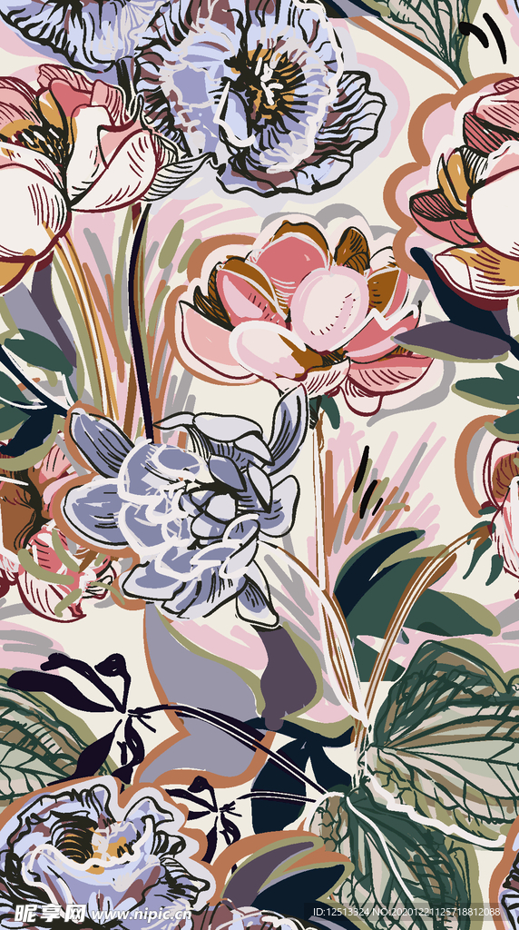 花朵印花