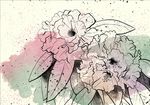 花 墨水