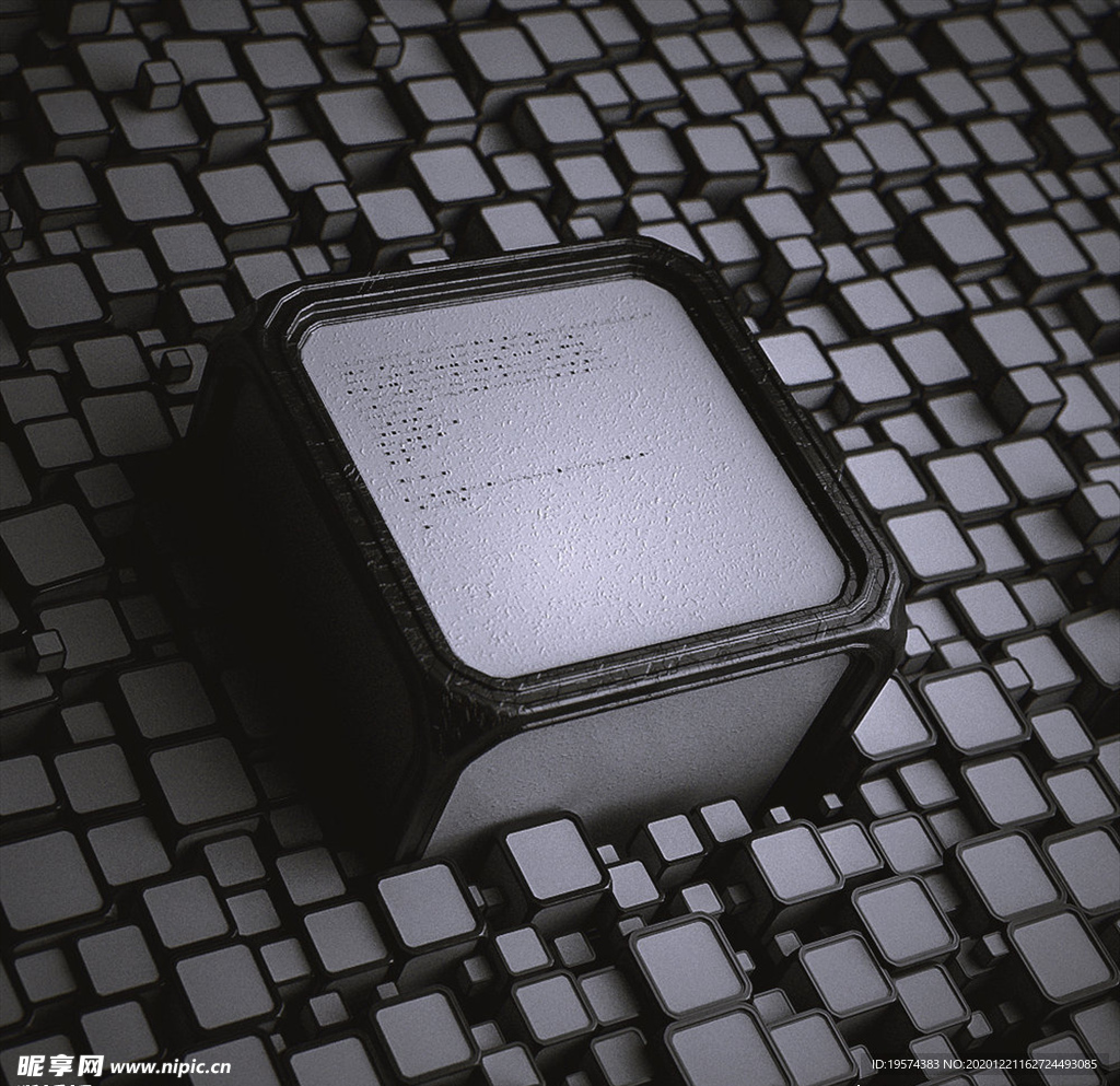 C4D 模型 机械电路板电子