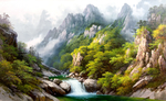 云涌山谷
