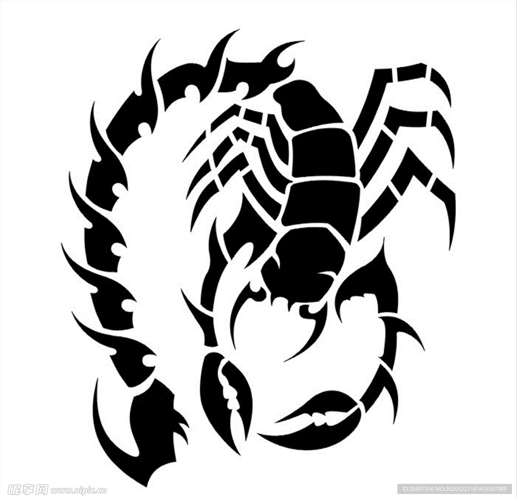 蝎子CDR图