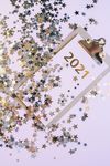 2021新年金色颗粒背景