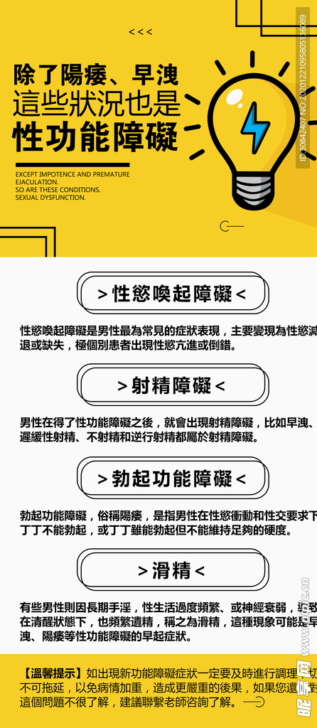 男科海报