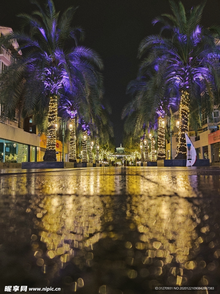 雨后街头