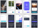 xd启动页引导页登录注册ui设