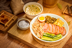 香肠鸡肉套餐