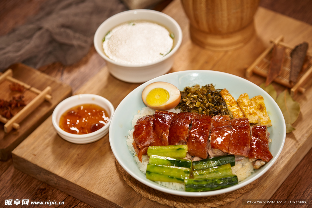 鹅肉套餐饭