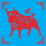 牛剪纸