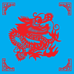 龙剪纸