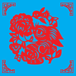 兔子剪纸