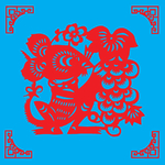 老鼠剪纸