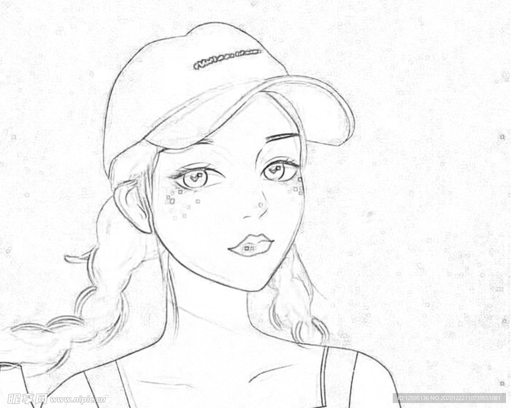 美女头像