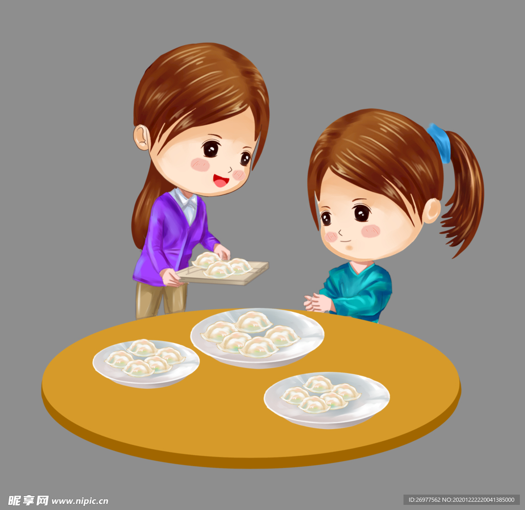 冬至卡通人物