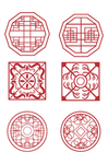中式古典镂空花纹
