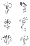 欧式花纹